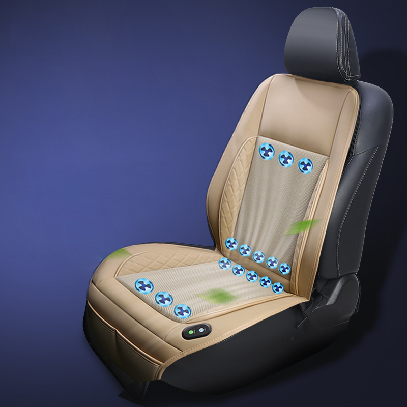 Đệm làm mát ghế ô tô, Đệm điều hòa làm mát lưng trên xe ô tô nguồn 12V