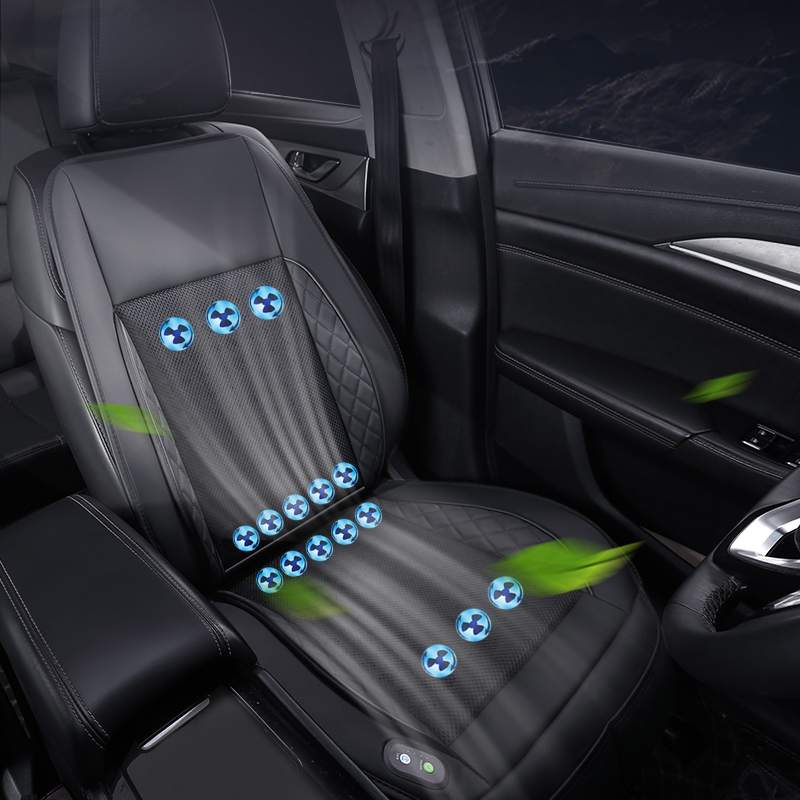 Đệm làm mát ghế ô tô, Đệm điều hòa làm mát lưng trên xe ô tô nguồn 12V