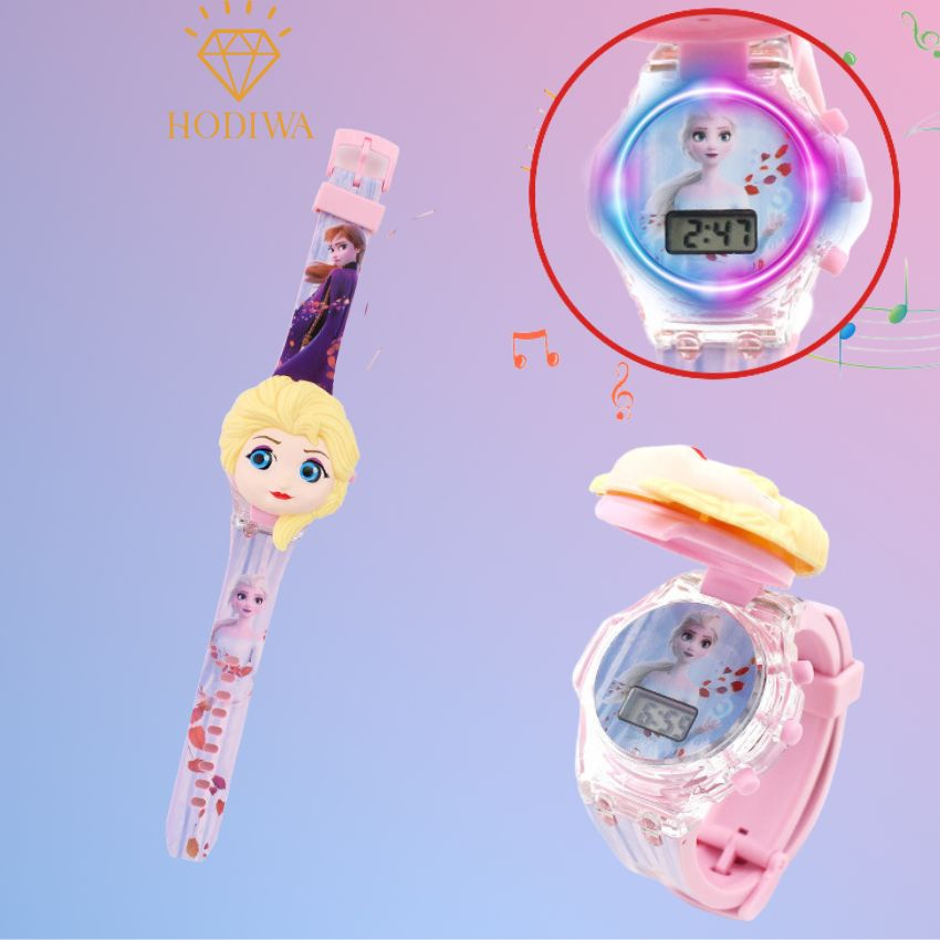 Đồng hồ đeo tay công chúa băng giá HODIWA