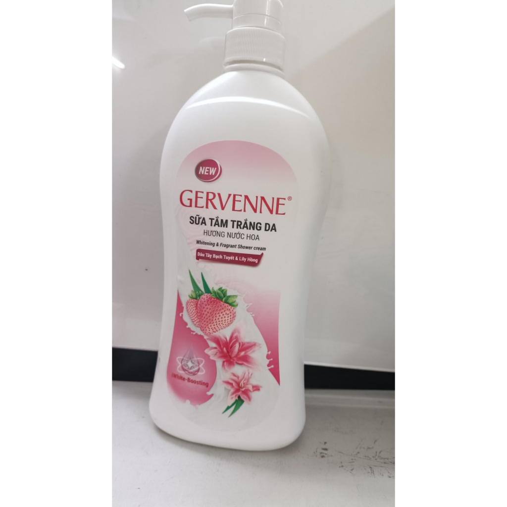 Gervenne - Sữa tắm trắng da 900g - 3 mùi