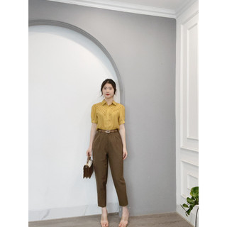 Quần Baggy Cao Cấp Aiyilun 1 Cúc Kèm Đai - Min House