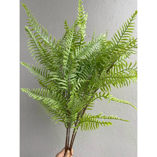 Cành lá dương xỉ giả cây dương xỉ giả cành dài 60cm trang trí decor