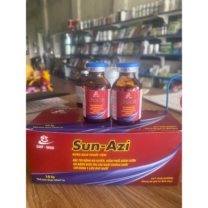 Sun- Azi. Viêm phổi, crd,ort. 20ml