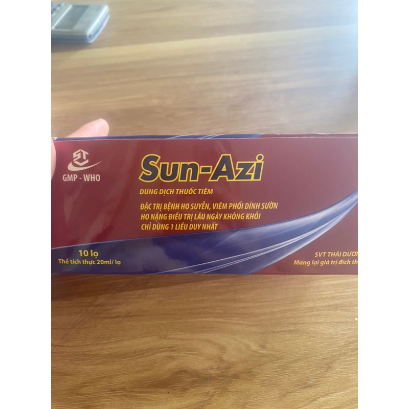 Sun- Azi. Viêm phổi, crd,ort. 20ml