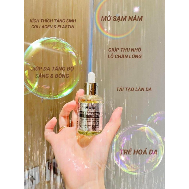 PHA PEELING SERUM MOOSE+ HÀN QUỐC
