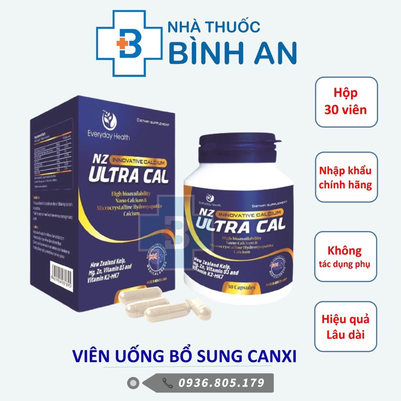 Viên uống bổ sung Canxi Nz - ULTra CaL (nhập khẩu New Zealand)
