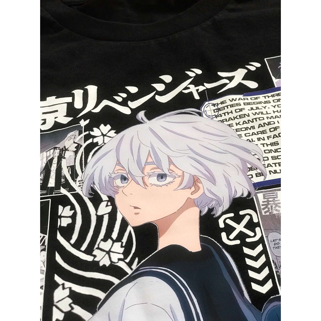 Áo phông Tokyo Revengers : Kawaragi Senju Cotton 100% Nam / Nữ by The Runaway