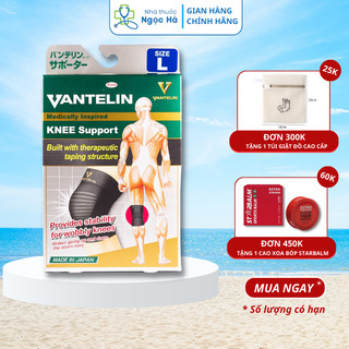 Băng Bảo Vệ Khớp Gối Bó Gối Vantelin Knee support [Chính hãng Nhật Bản]
