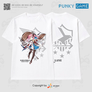 Áo thun Azur Lane SARATOGA ngắn tay