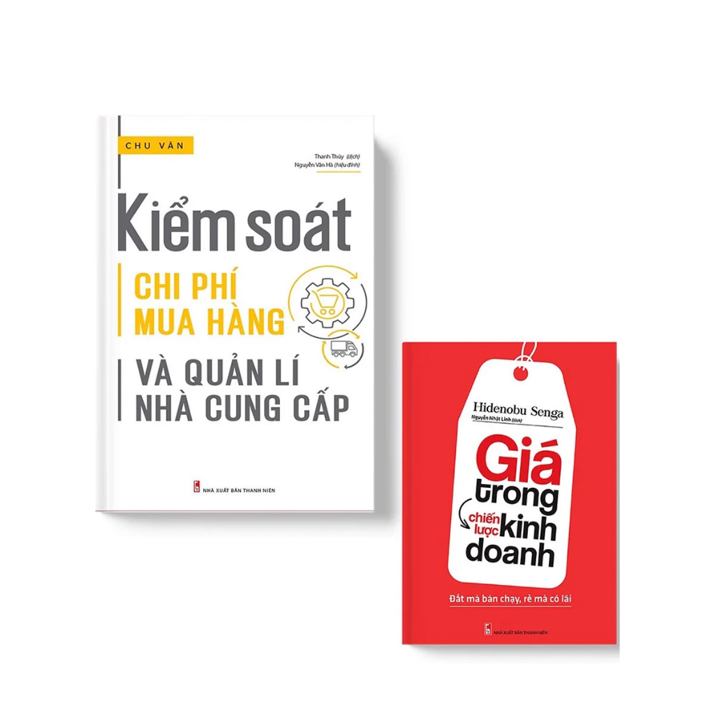 Sách - Combo Kiểm Soát Chi Phí Mua Hàng Và Quản Lí Nhà Cung Cấp + Giá Trong Chiến Lược Kinh Doanh (Bộ 2 Cuốn) - ML