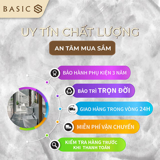 Vòi Xịt Tiêu chuẩn mạ chrome Basic BP-090