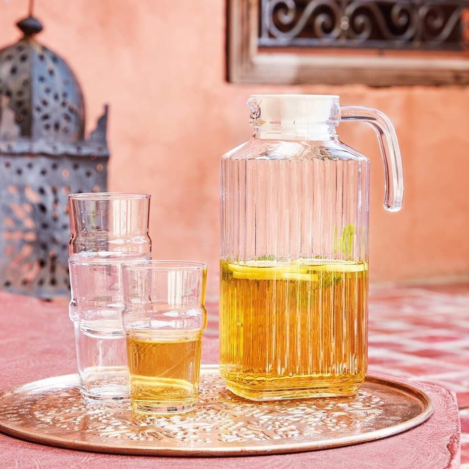 Bình thủy tinh Luminarc Quadro 1.7L - G2668 | Hàng chính hãng