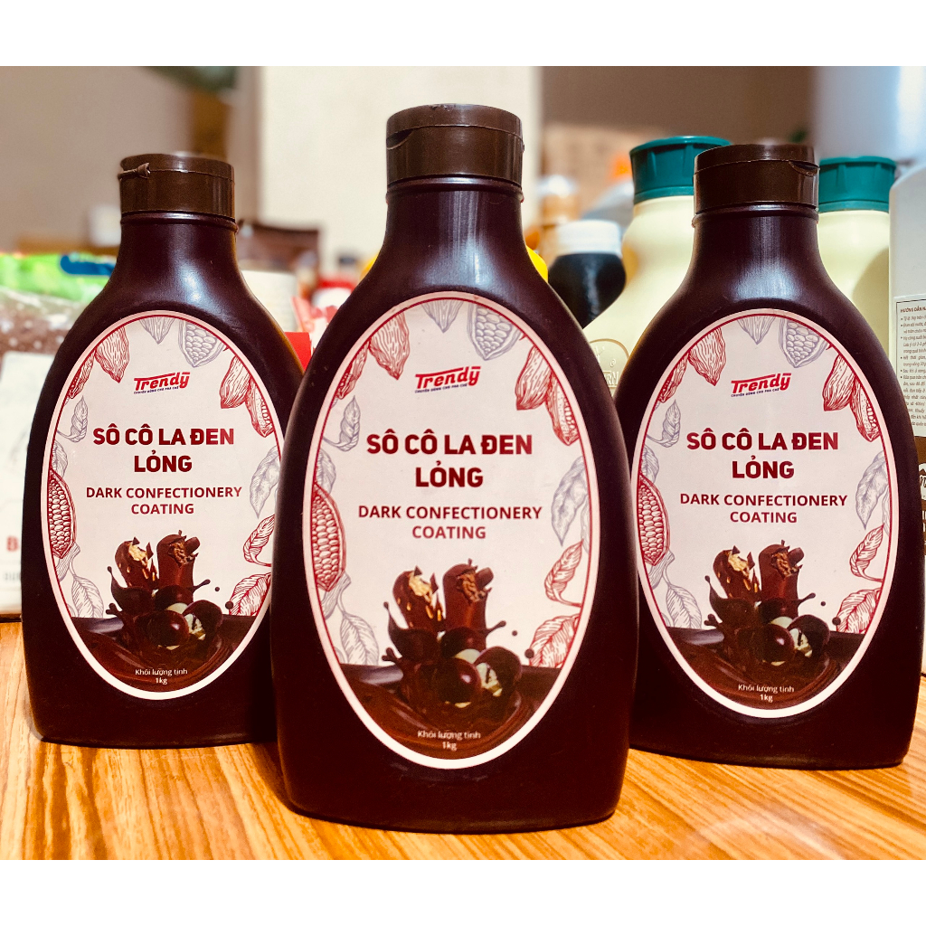 Siro Socola Lỏng Trendy chai 1kg