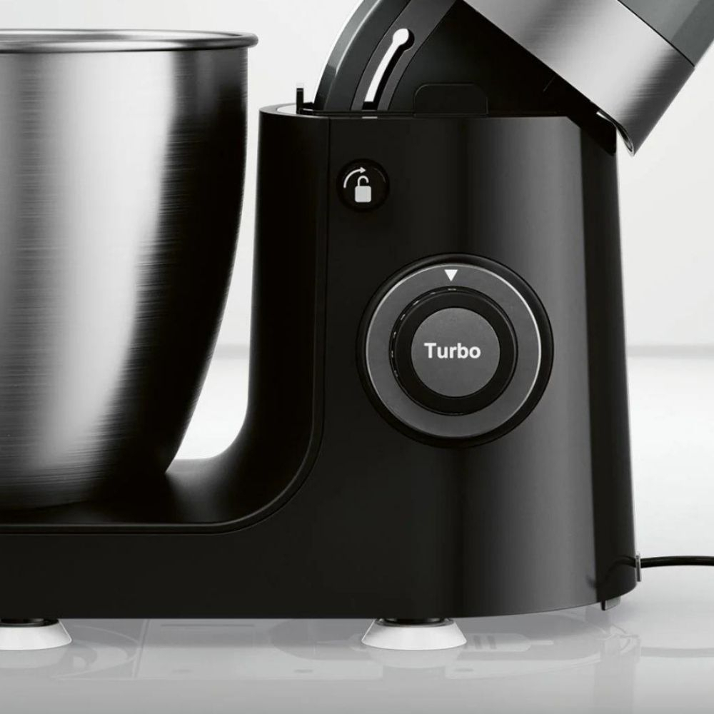 Máy nhào bột SILVERCREST 6.3L 1300W- trộn 1 kg bột khô - thố sinh tố thủy tinh 1.5L