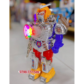 đồ chơi robo bin nhạc đèn