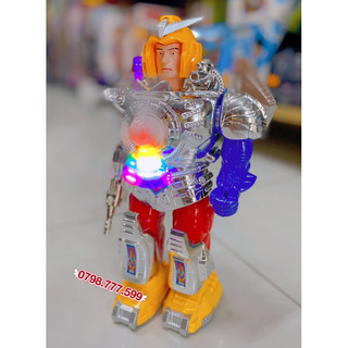 đồ chơi robo bin nhạc đèn