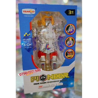 đồ chơi robo bin nhạc đèn
