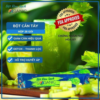 Bột rau cần tây sạch Goganic Bột rau sạch Goganic