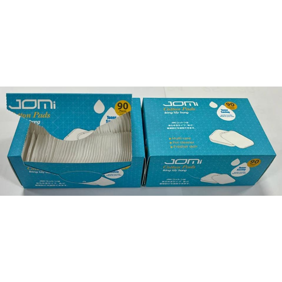 Bông tẩy trang Jomi xỏ ngón hộp 90 miếng