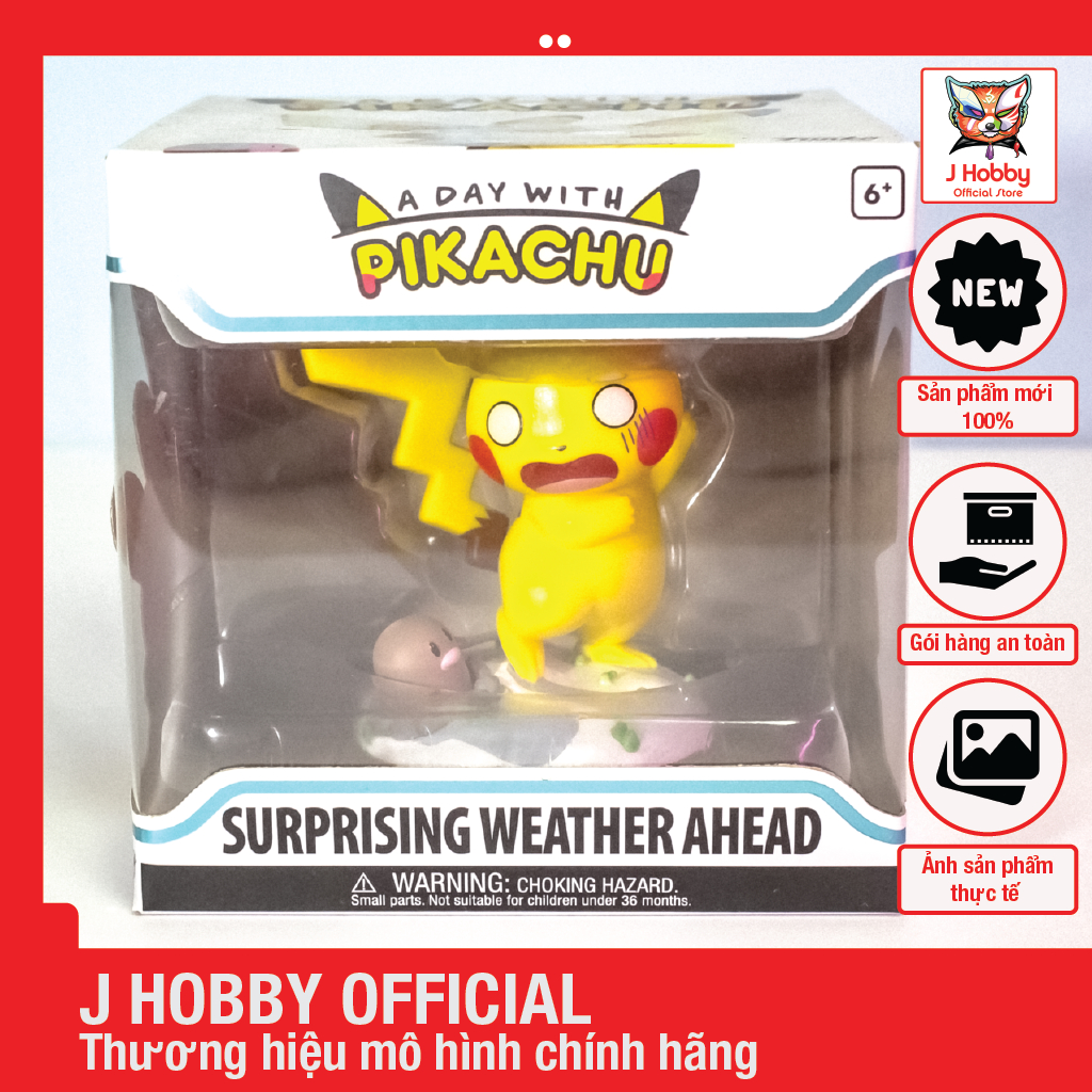 Mô hình Funko Pikachu Suprising Weather Ahead Chính hãng
