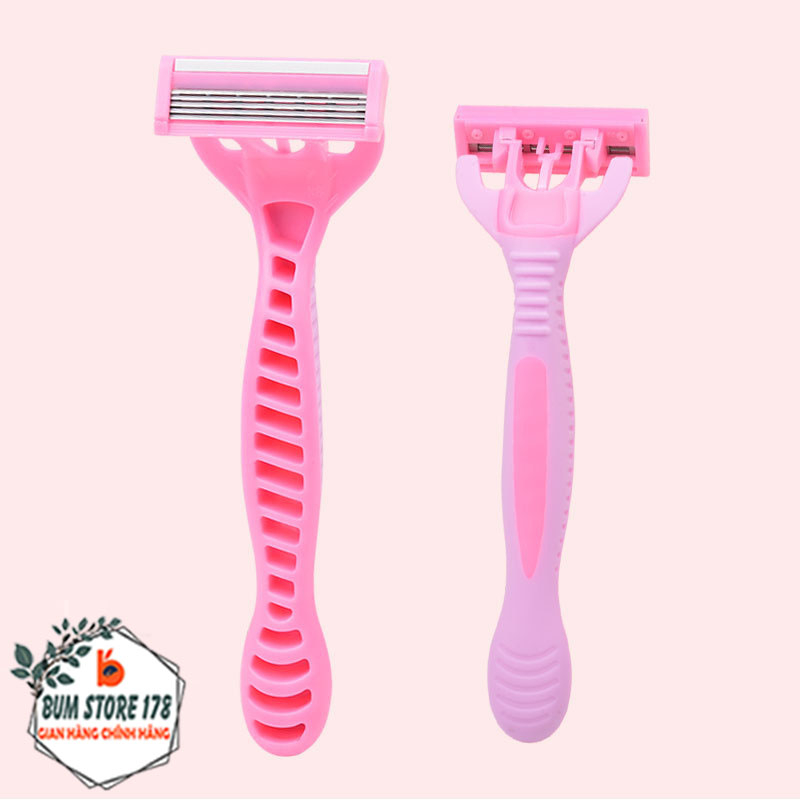 Set 2 dao cạo râu sắc bén không làm tổn thương trầy xước da, Dao cạo 5 lưỡi làm từ thép không gỉ