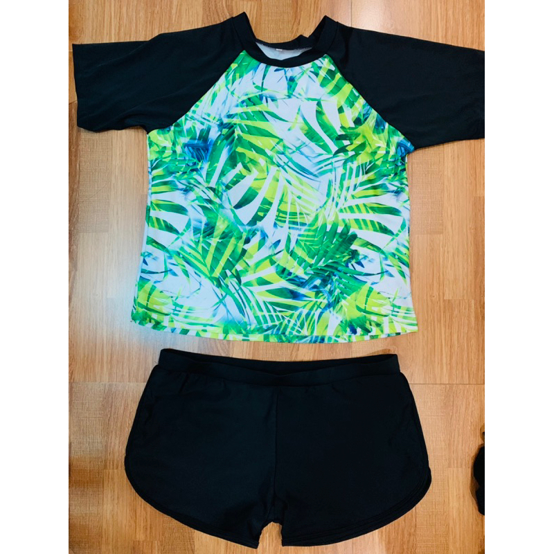 Bộ áo tắm size xxl phom suông giấu bụng 75-85 kg