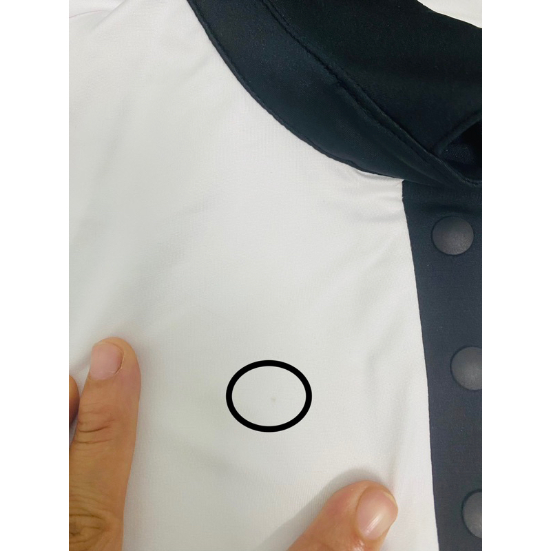 Áo golf nữ Pê X Gờ lỗi 1 chấm bẩn nhỏ và mờ_Áo golf tay ngắn dáng ôm, nhanh khô thoáng khí cho mùa Xuân Hè