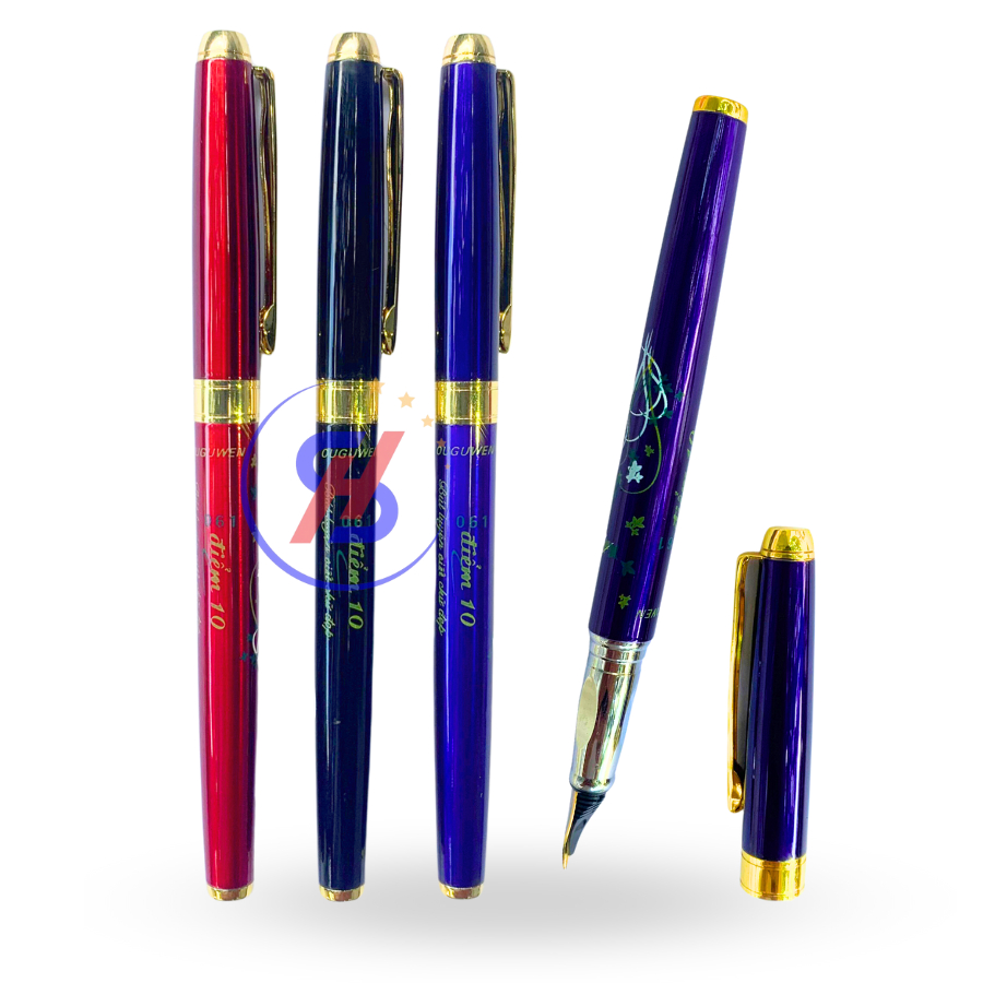 Bút Máy Luyện Chữ Đẹp Ngòi Lá Tre Ouguwen 1027