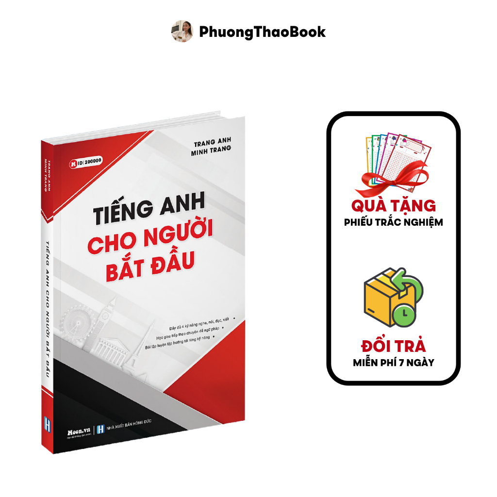 Sách - Tiếng anh cho người mất gốc- người mới bắt đầu cô Trang Anh