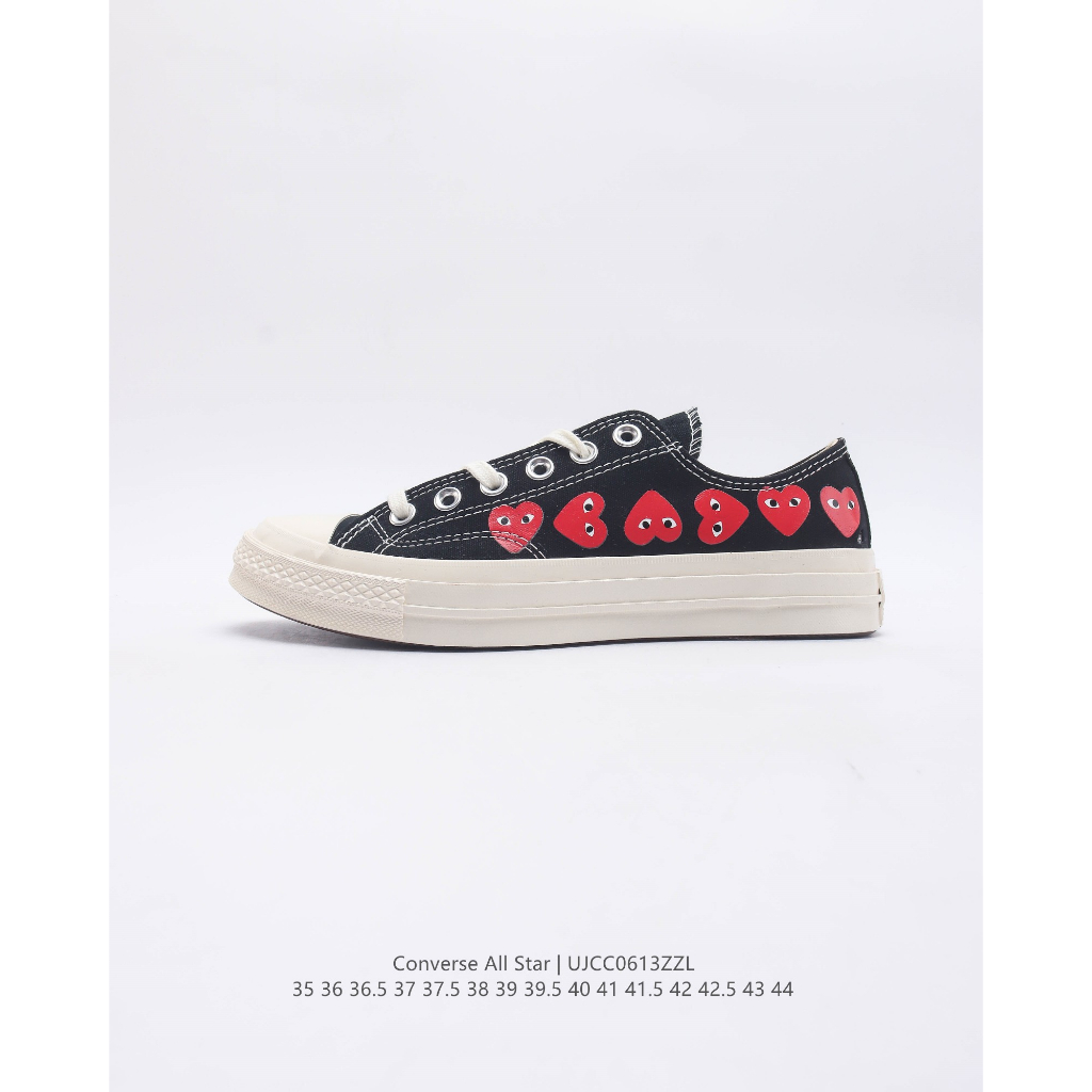 Giày Best Original Quality *like*auth like*authentic Sneaker *_CDG Play x _Converse 1970s_* 162975C