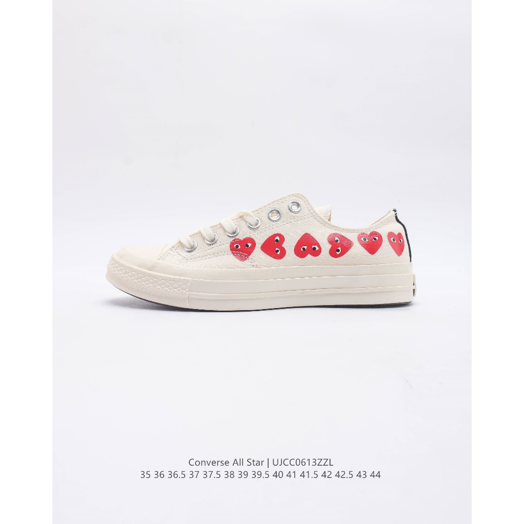 Giày Best Original Quality *like*auth like*authentic Sneaker *_CDG Play x _Converse 1970s_* 162975C