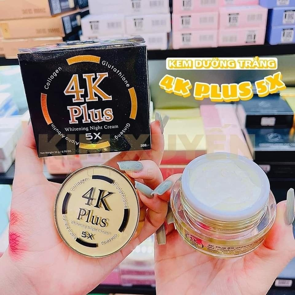 Serum 4k plus và kem 4k plus Thái Lan