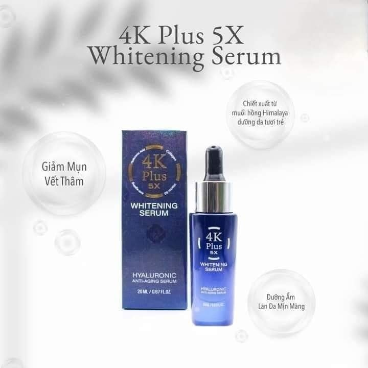 Serum 4k plus và kem 4k plus Thái Lan