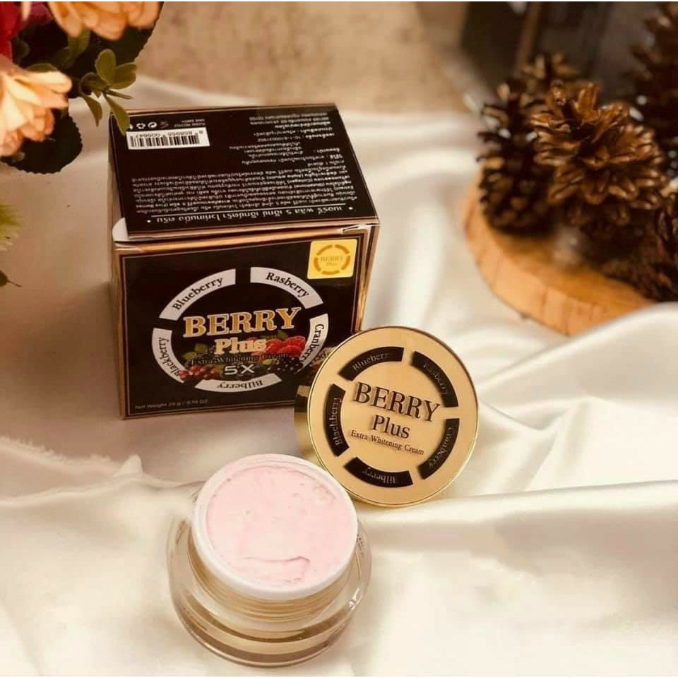 Kem Berry Plus và serum vi tảo Thái Lan