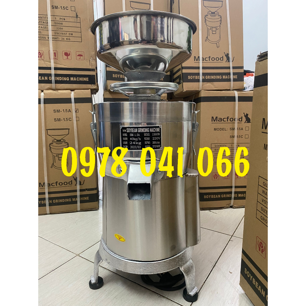 Máy làm sữa hạt công nghiệp công suất 1500W