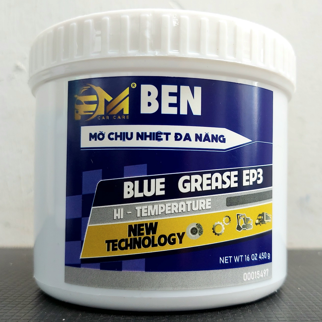 BEN BLUE GREASE EP3 450GR CHỊU 260 ĐỘ