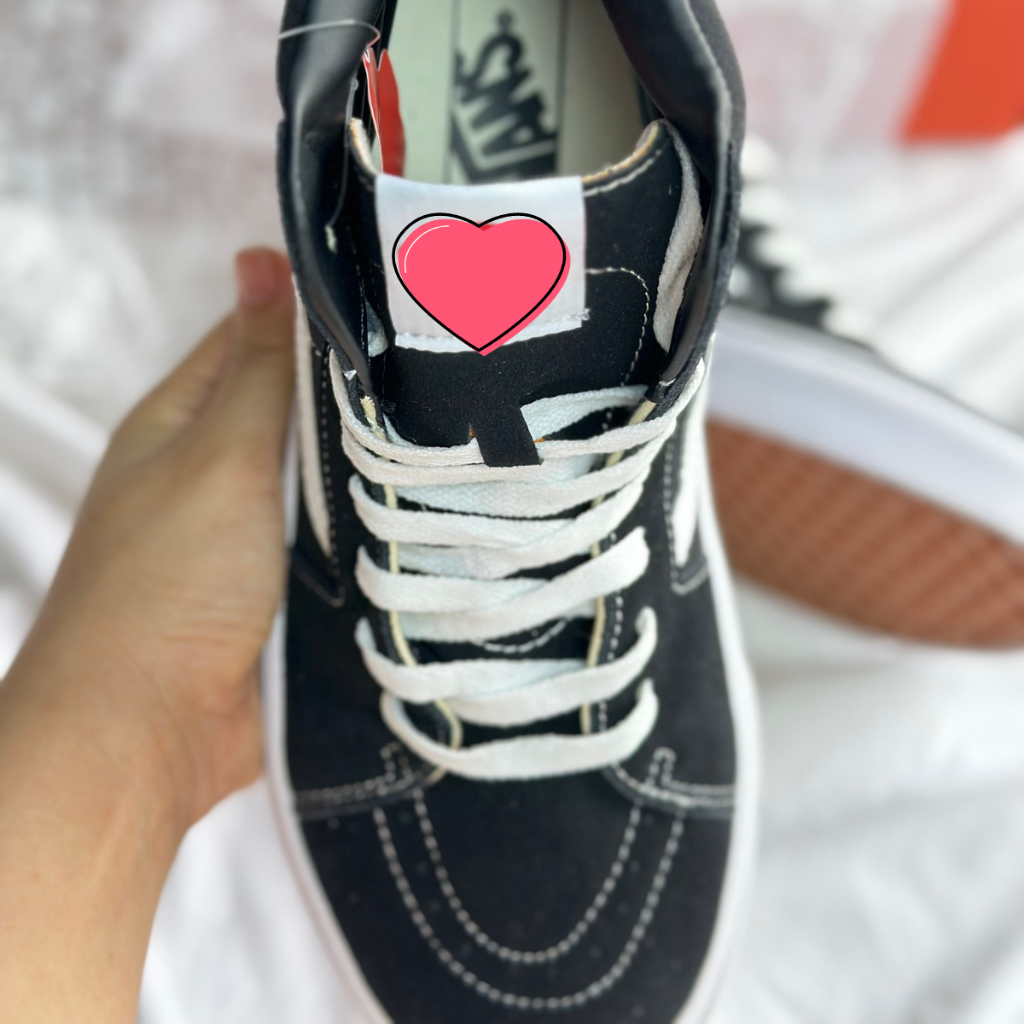 Giày VAN SK8 Old School Cao Cổ full Box, sneaker VAN SK8 cao cổ