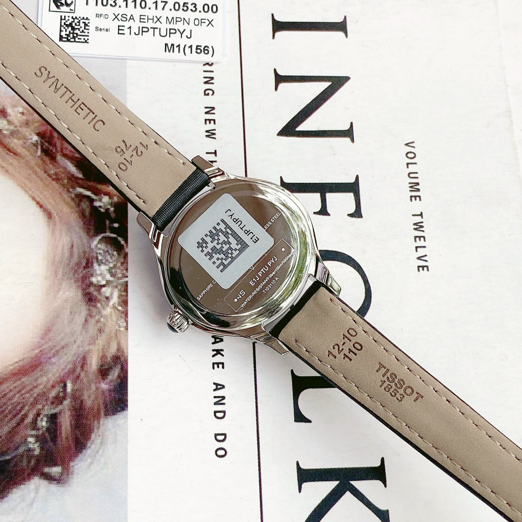 Đồng hồ nữ dây da Tissot Bella Ora Piccola Ladies T103.110.17.053.00