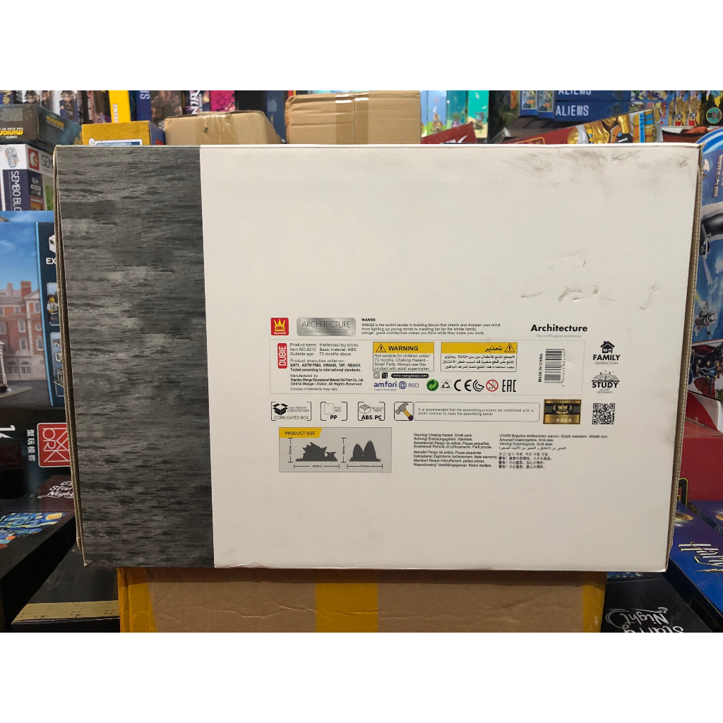 Xếp Hình Wange 8210 Nhà Hát Con Sò Opera House 2937 Mảnh