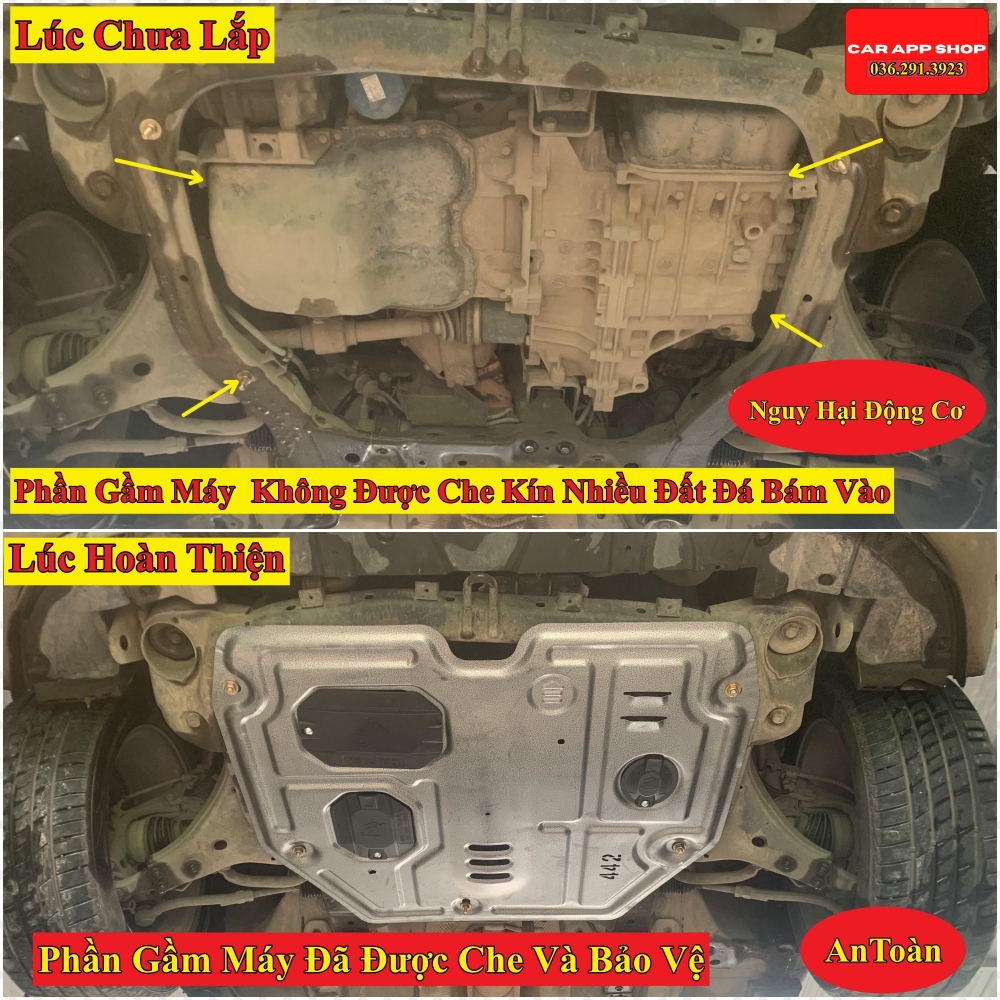 Ốp Gầm Carens , Chắn Gầm Kia Carens Các Đời