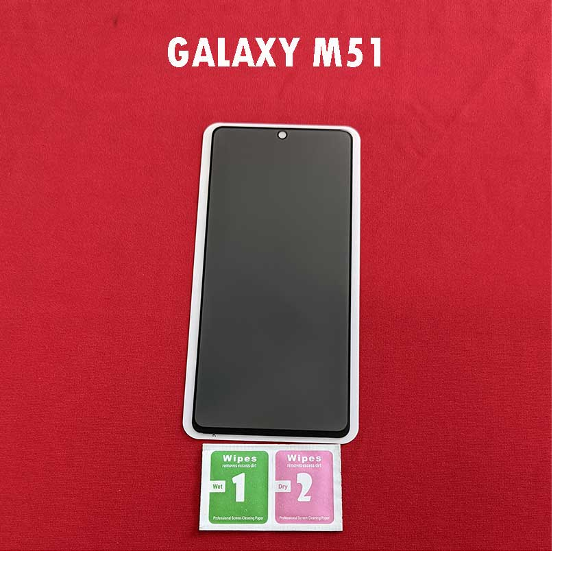 Kính cường lực chống nhìn trộm 9H Samsung Galaxy M51, M52, M53