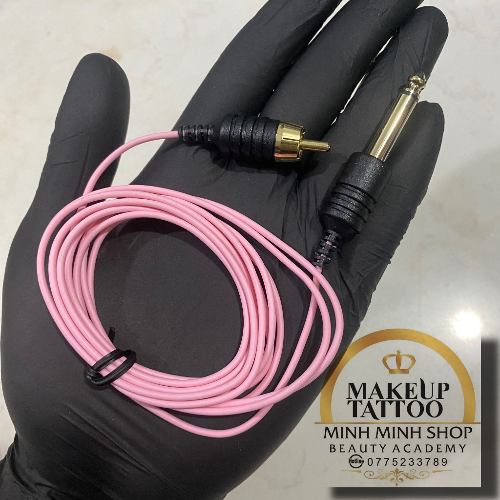 Dây Nguồn RCA Chuẩn Máy PEN Phun Xăm Thẩm Mỹ Chính Hãng