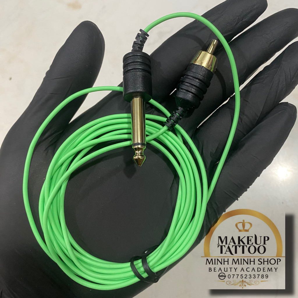 Dây Nguồn RCA Chuẩn Máy PEN Phun Xăm Thẩm Mỹ Chính Hãng