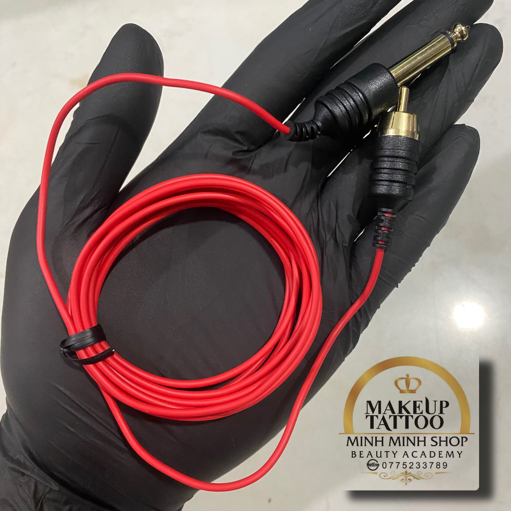 Dây Nguồn RCA Chuẩn Máy PEN Phun Xăm Thẩm Mỹ Chính Hãng