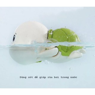 Đồ chơi nhà tắm rùa bơi vặn cót (set 3con)