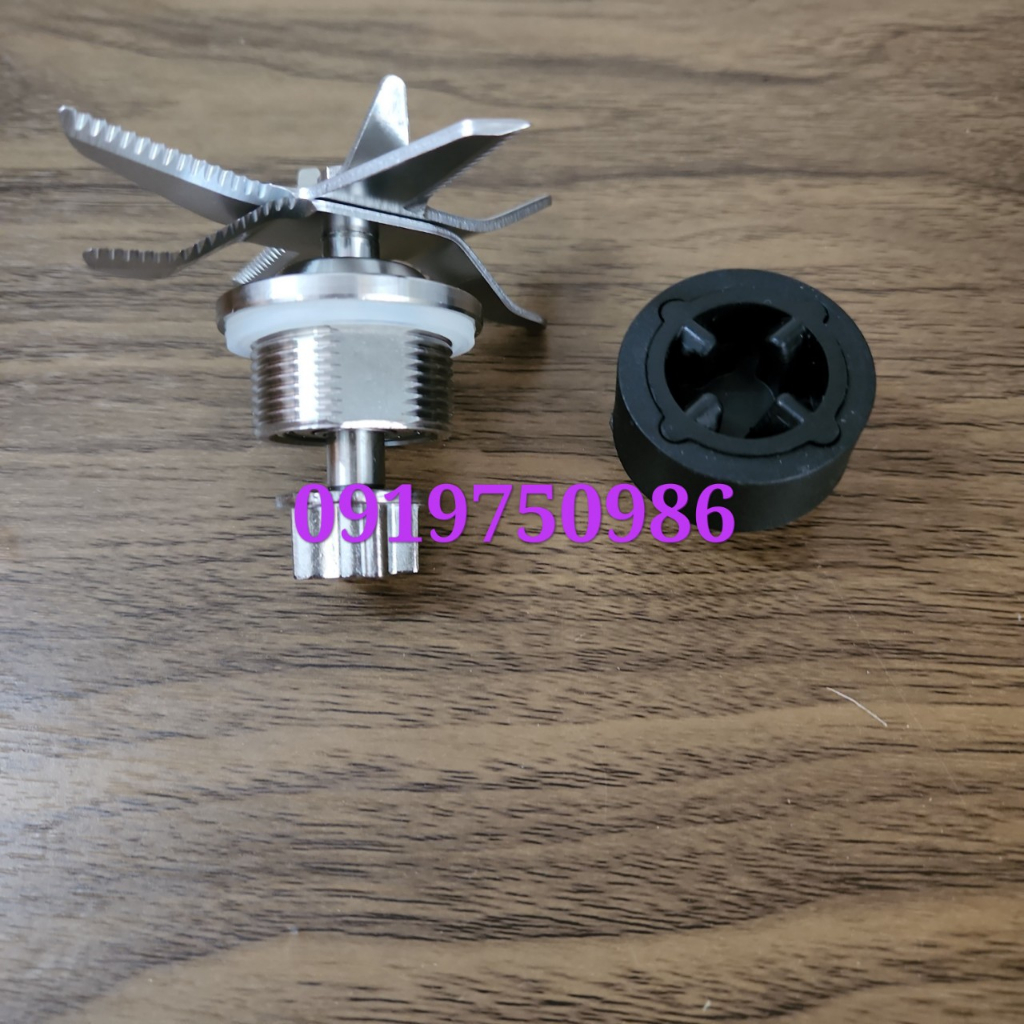 Combo linh kiện dao+ khế+ đai siết+ long đen+ sét nấm thay thế cho máy làm sữa hạt Haipai 788