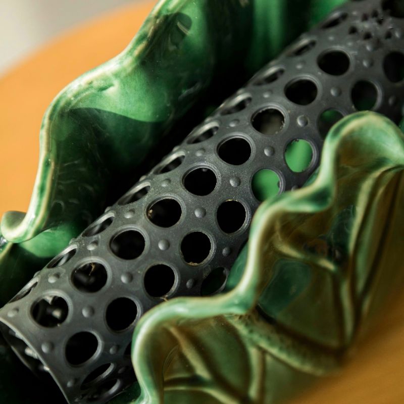 BÌNH LÁ SEN MEN NGỌC - tặng miếng định hình