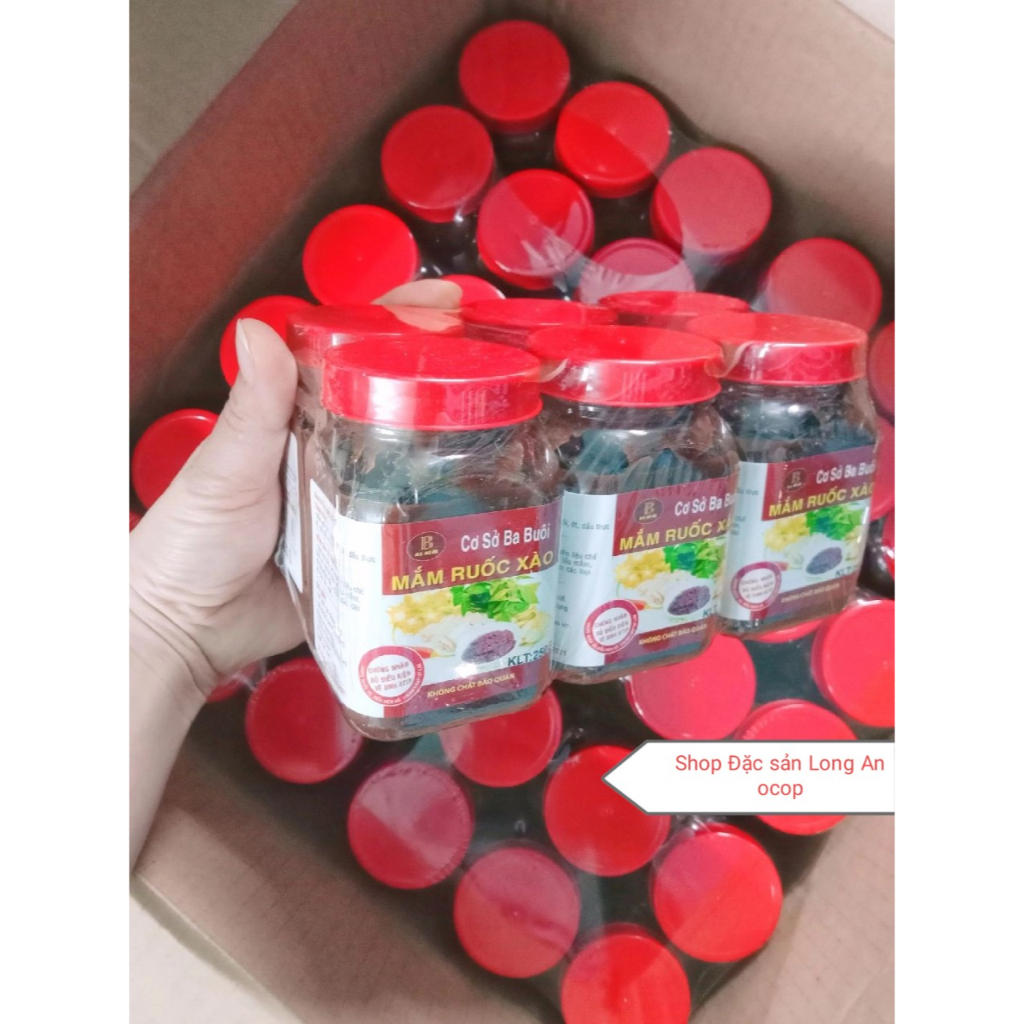 FREESHIP- 250g MẮM RUỐC XÀO Ba Buôi - Long An