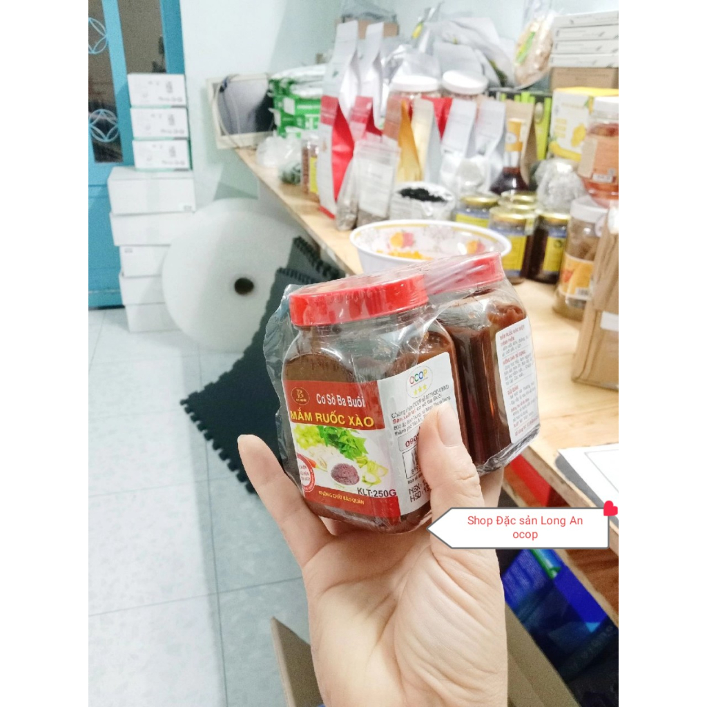 FREESHIP- 250g MẮM RUỐC XÀO Ba Buôi - Long An