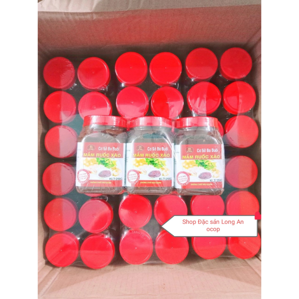 FREESHIP- 250g MẮM RUỐC XÀO Ba Buôi - Long An